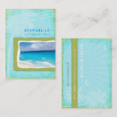 GC Shangri-La Forever Turquoise Visitekaartje (Voorkant / Achterkant)