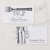 GC Silver Divine Silverware Visitekaartje (Voorkant / Achterkant)
