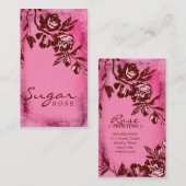 GC | Suikerroom Roos Visitekaartje (Voorkant / Achterkant)