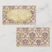 GC | Sweet Cookie RSVP | Raisin Name Card Informatiekaartje (Voorkant / Achterkant)