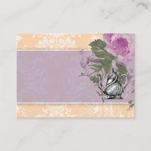 GC  Tea Party Place Card Plaatskaartje (Voorkant)