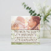 GC | U kweekte het Jaar psalm 65:11 Feestdagenkaart (Staand voorkant)