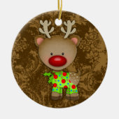 GC Ugly Sweater Ornament Reindeer (Voorkant)