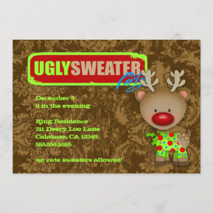 GC Ugly Sweater Party Kaart