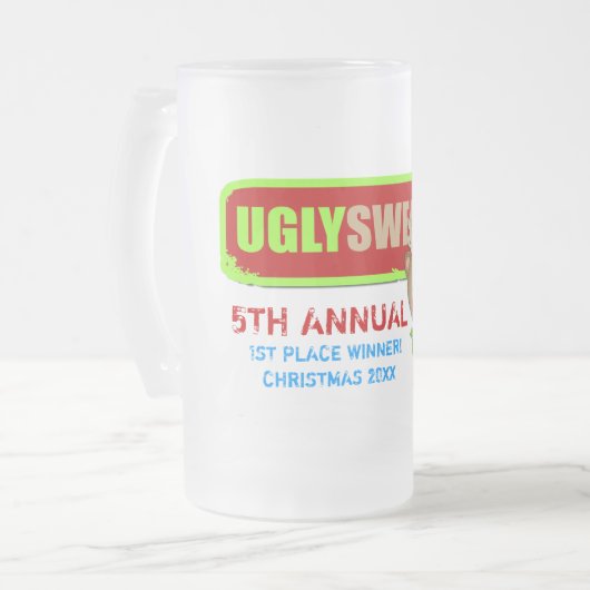 GC Ugly Sweater Party Mok Winner (Voorkant links)