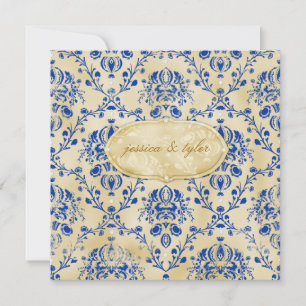 GC Uitnodiging voor koekjes en koekjes Blauwbes