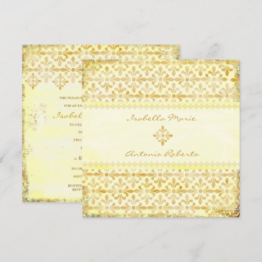 GC | Uitnodiging voor suikerkoekjes (Voorkant / Achterkant)