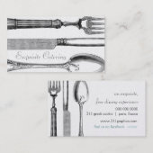 GC | Uitzonderlijke tabelinstelling Gold Metallic Visitekaartje (Voorkant / Achterkant)