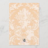 GC Vintage Bruilofts Thee Party Menu (Achterkant)