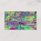 GC-Vintage fruitvlokken, gekromde luchters Visitekaartje (Achterkant)