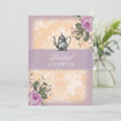 GC Vrijgezellenfeest Tea Party Kaart (Staand voorkant)