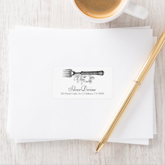 GC  Zilver Divine Silverware Etiket (Insitu)