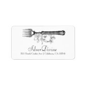 GC  Zilver Divine Silverware Etiket (Voorkant)