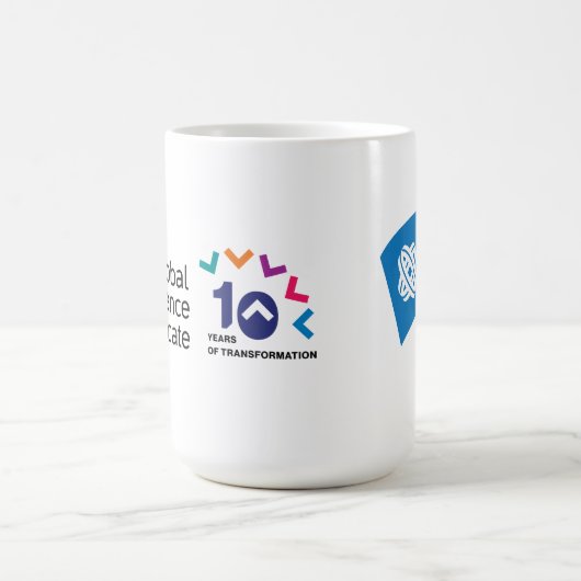 GCC 10e Jubileum Herdenking Mok door AFS (Center)