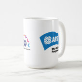 GCC 10e Jubileum Herdenking Mok door AFS (Voorkant rechts)