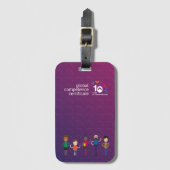 GCC 10e Jubileum Special Edition Bagagelabel (Voorkant (verticaal))