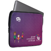 GCC 10e Jubileum Special Edition Laptop Hoesje Sleeve (Voorkant Rechts)