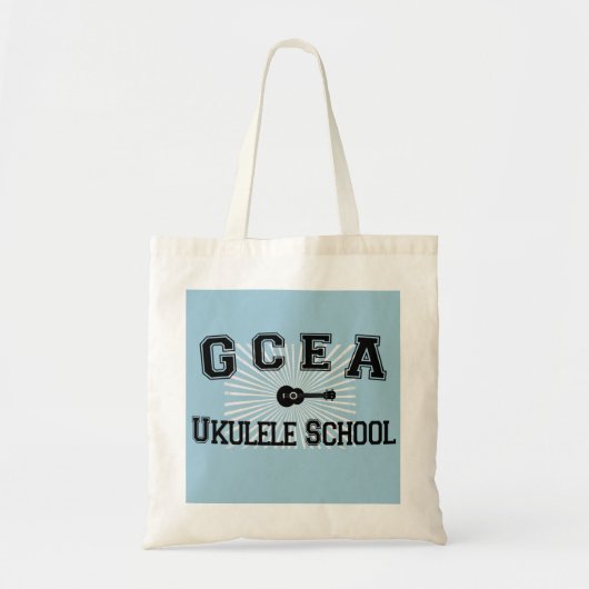 GCEA Ukulele School Canvas tas (Voorkant)