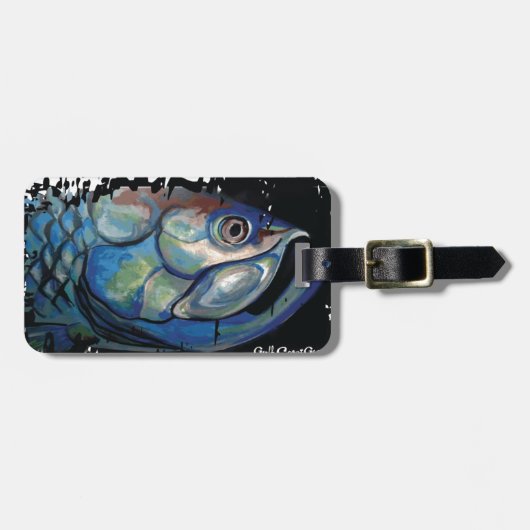 GCG Boca Grande Blue Tarpon Bagagelabel (Voorkant horizontaal)
