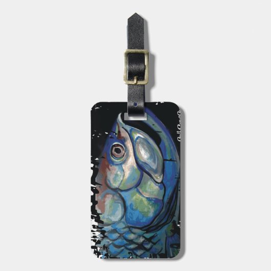 GCG Boca Grande Blue Tarpon Bagagelabel (Voorkant verticaal)