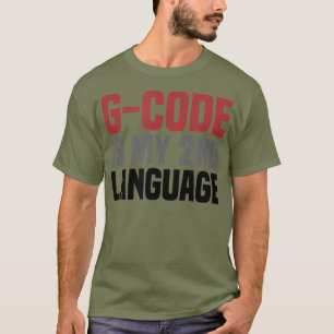GCode is mijn tweede taal, 3D, die CNC drukt T-shirt