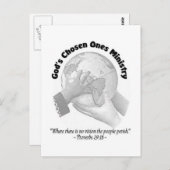 GCOM Post Card Briefkaart (Voorkant / Achterkant)