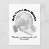 GCOM Post Card Briefkaart (Voorkant)