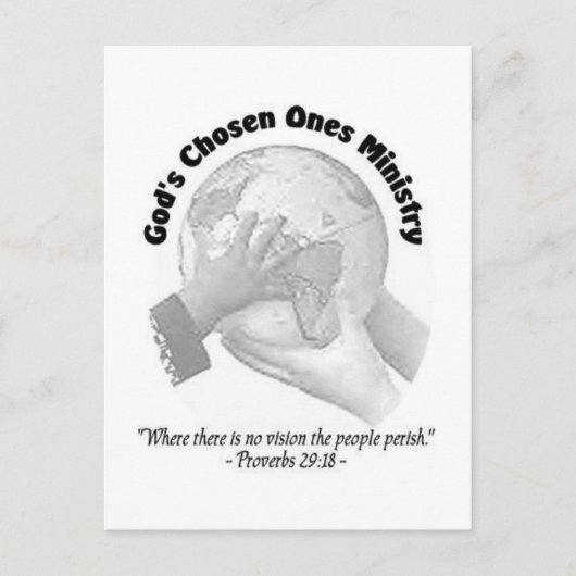 GCOM Post Card Briefkaart (Voorkant)