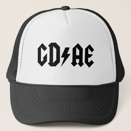 GD/AE Trucker Hat Pet (Voorkant)