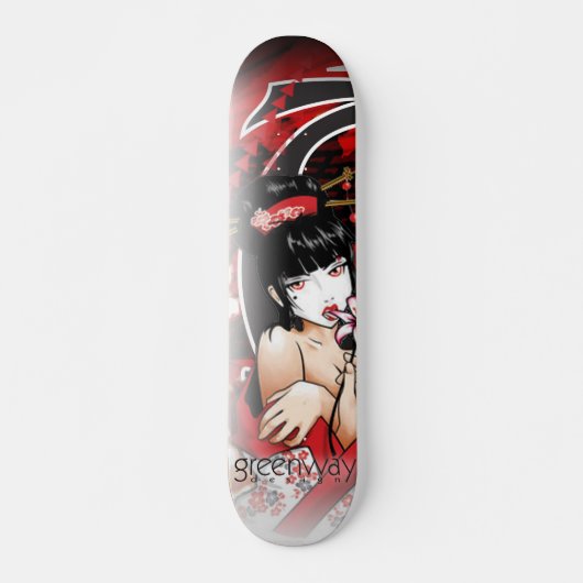 GD Geisha Skateboard (Voorkant)