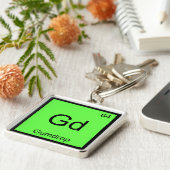 Gd - Gumdrop Funny Chemistry Element Symbol T-shir Sleutelhanger (Zijkant)