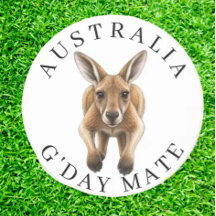 G'Dag Kangoeroe Australisch Thema Wildfeest