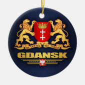 Gdansk COA Keramisch Ornament (Voorkant)