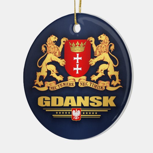Gdansk COA Keramisch Ornament (Links)