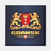 Gdansk COA Magneet (Voorkant)
