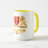 Gdansk COA Mok (Voorkant rechts)