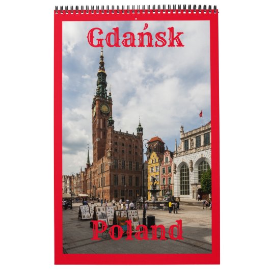 Gdańsk - Danzig - Polen - Europa Kalender (Hoes)