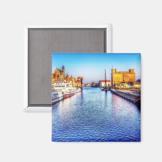 Gdansk Magneet (Voorkant / Achterkant)