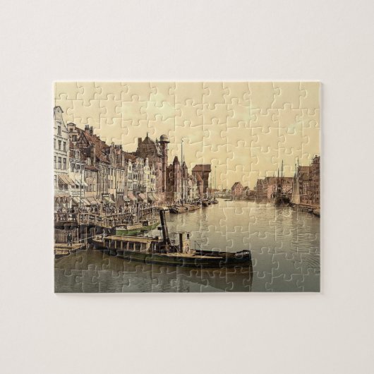 Gdansk Motlawa Jigzaag Puzzle Legpuzzel (Horizontaal)