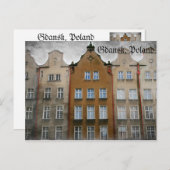 Gdansk, Polen Briefkaart (Voorkant / Achterkant)