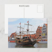 Gdańsk, Polen Briefkaart (Voorkant / Achterkant)