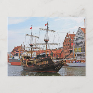 Gdańsk, Polen Briefkaart