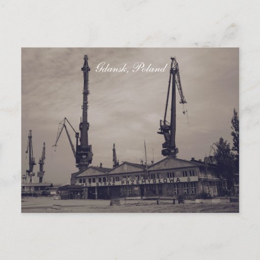 Gdansk, Polen Briefkaart (Voorkant)