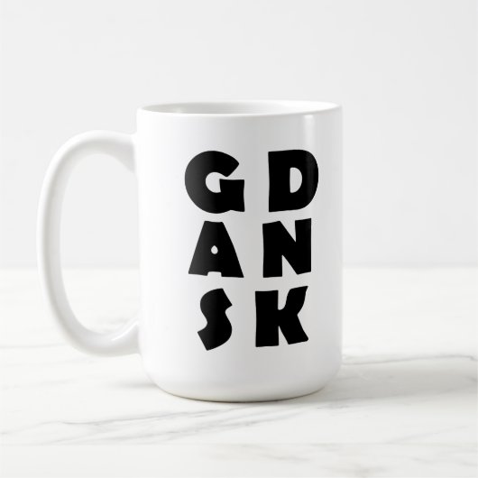 Gdansk Polen Koffiemok (Links)