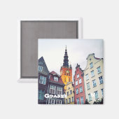 Gdansk, Polen - magneet van Velvet Escape (Voorkant / Achterkant)