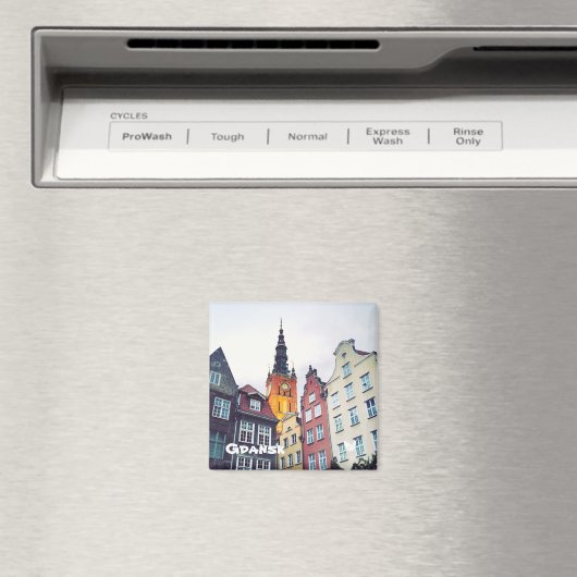 Gdansk, Polen - magneet van Velvet Escape (Insitu (Vaatwasser))