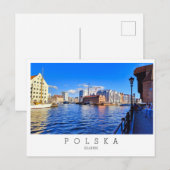 Gdansk, Polen, Polska Briefkaart (Voorkant / Achterkant)