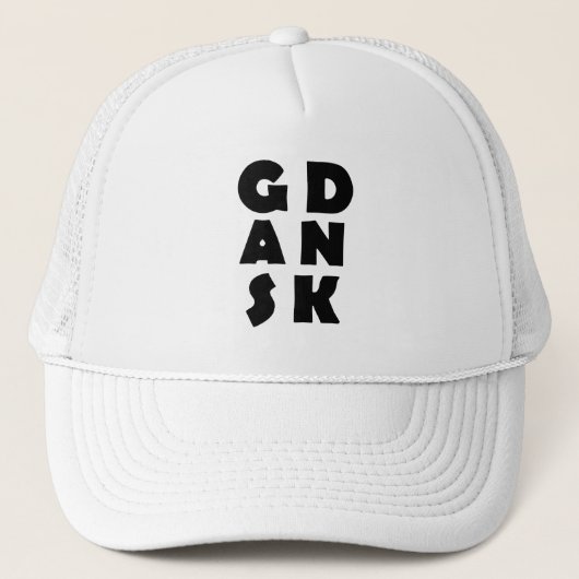 Gdansk Polen Trucker Pet (Voorkant)