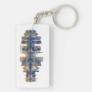Gdansk Skyline Sleutelhanger