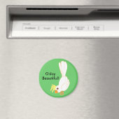 G'day Beauful Aussie Galah-vogel Magneet (Insitu (Vaatwasser))